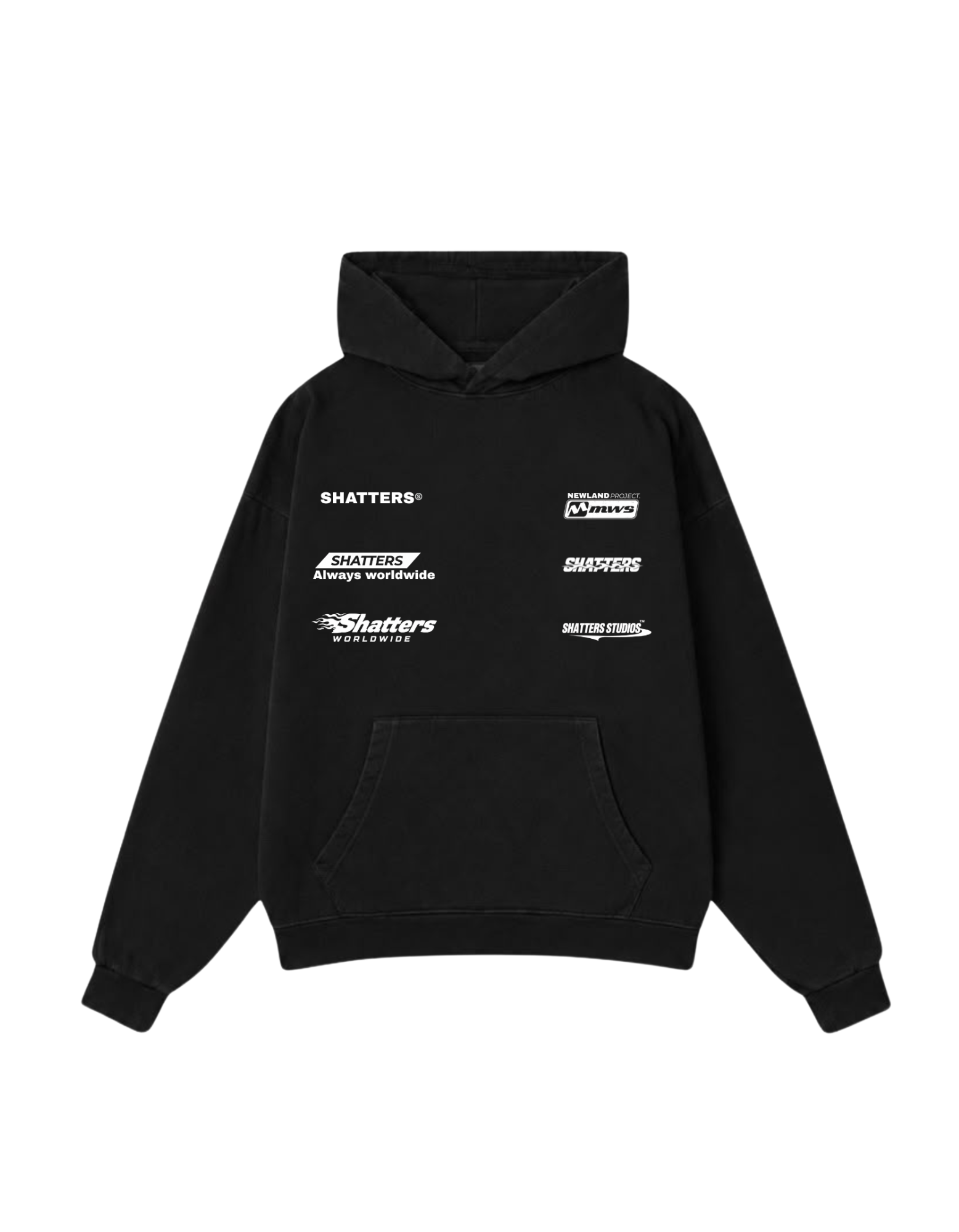 Newland Black Hoodie